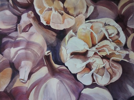 Garlicky
